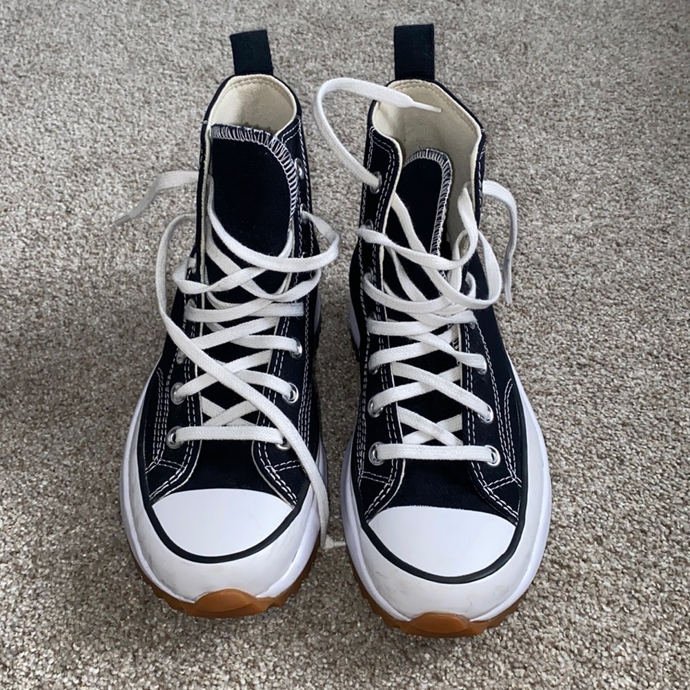 Converse Black Run Star Hike Hi Sneaker